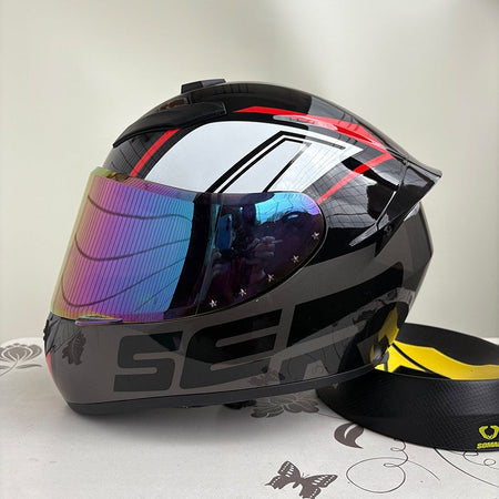 Full Face Motorcycle Helmet Men Women DOT Winter Safety Anti-Fog Waterproof Riding Motorbike Helmet Casco Motocross