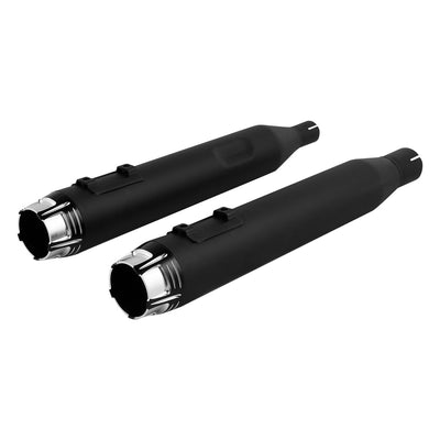 Motorcycle Slip On Mufflers Exhaust Pipes For Harley Street Glide Road King Electra Glide Ultra Limited FLTRX 2017-2022 2021 18
