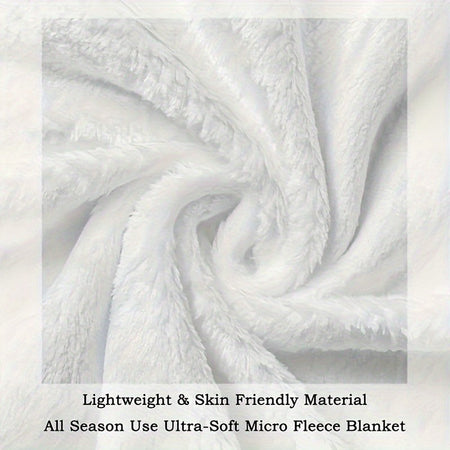 Heavyweight  Flannel | Festive Gift Selectio | Soft and delicate | Keep warm | Room Decor Blanket, Camping Stuff