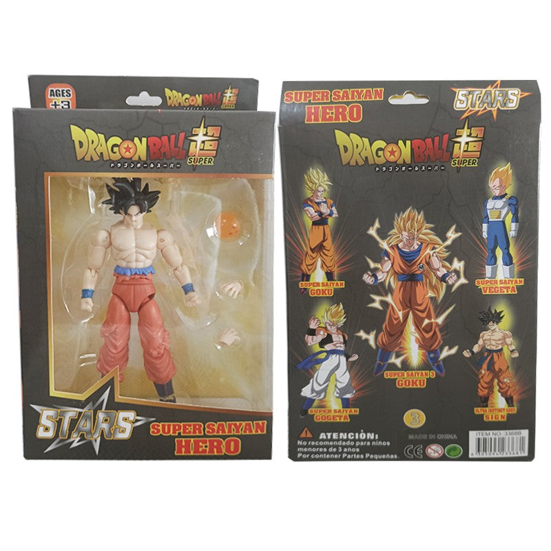 Dragon Ball SHF Goku Vegeta Action Figure Super Saiyan Gogeta Dbz Figurine PVC Collection Model Toys for Kids Gifts