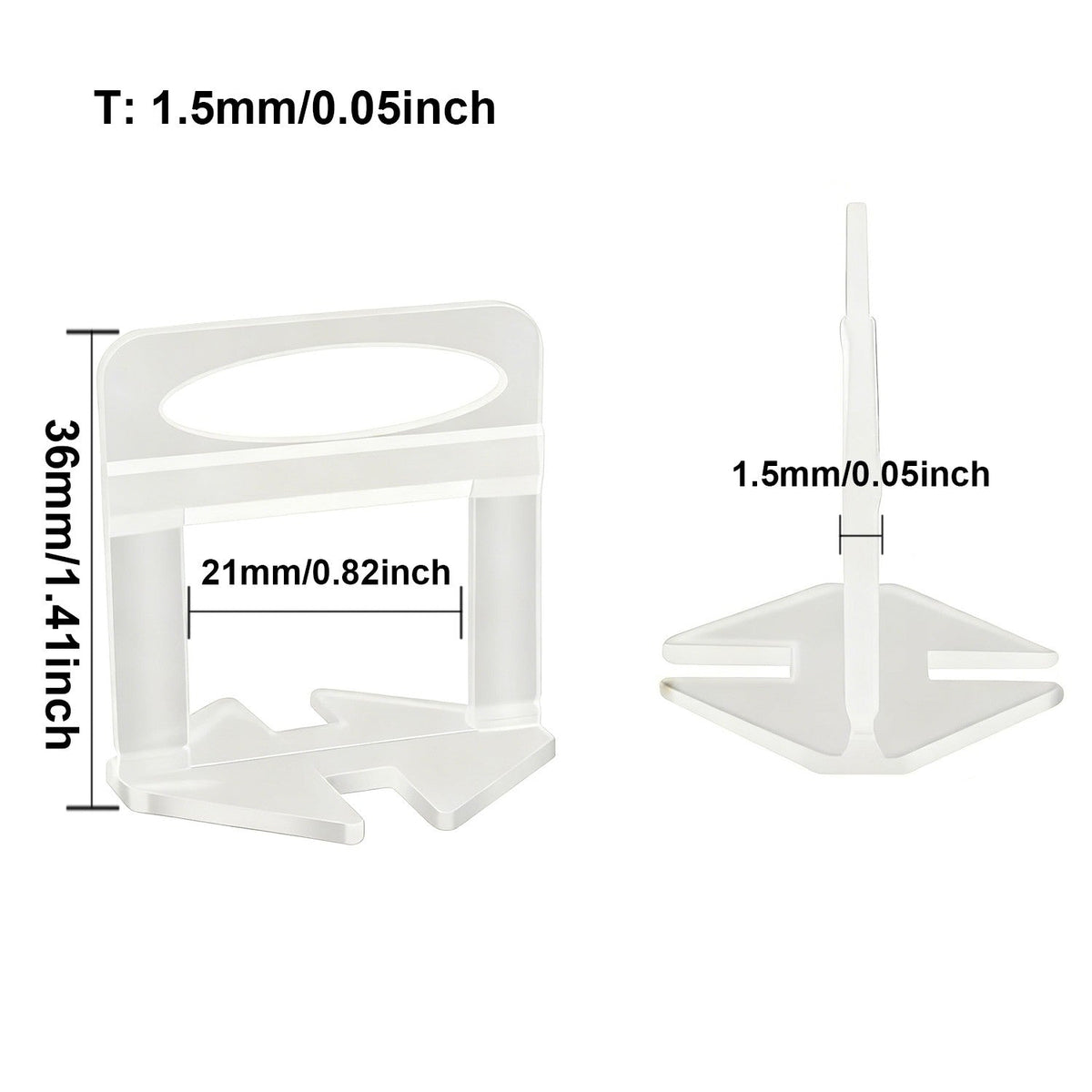 50-200pc Wall Floor Tile Leveling System Clips Ceramic Leveler Spacer Plier Wadge Kit for Tile Laying Construction Building Tool