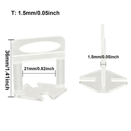 50-200pc Wall Floor Tile Leveling System Clips Ceramic Leveler Spacer Plier Wadge Kit for Tile Laying Construction Building Tool