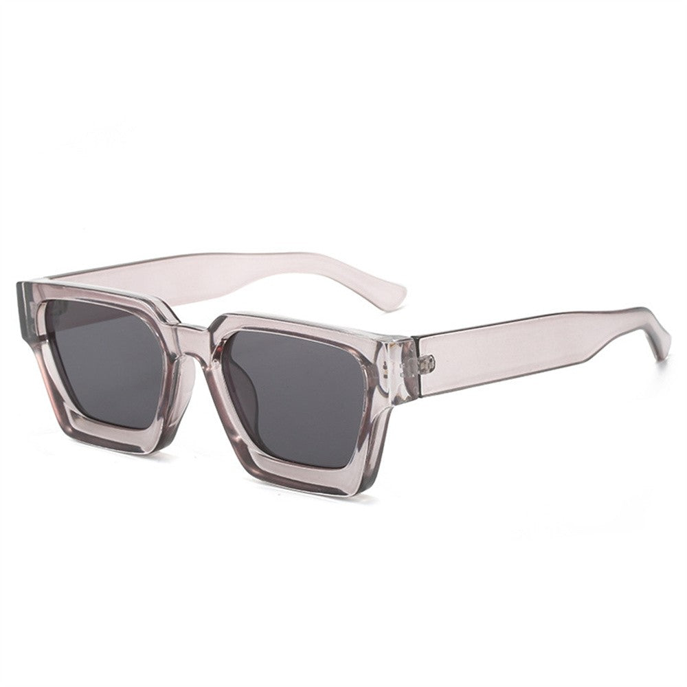 KLASSNUM Men Square Frame Sunglasses 2025 Luxury Brand Designer Sun Glasses Retro Trendy Shades UV400 Unisex Women Glasses New
