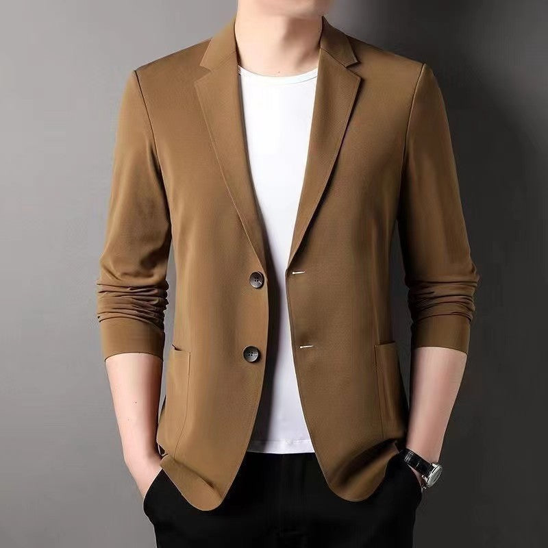 Fashion Male Cotton Work Wear Brand Business Clothes Size M-7XL High Quality Casual Traje De Hombre Gentleman Korean Formal Suit