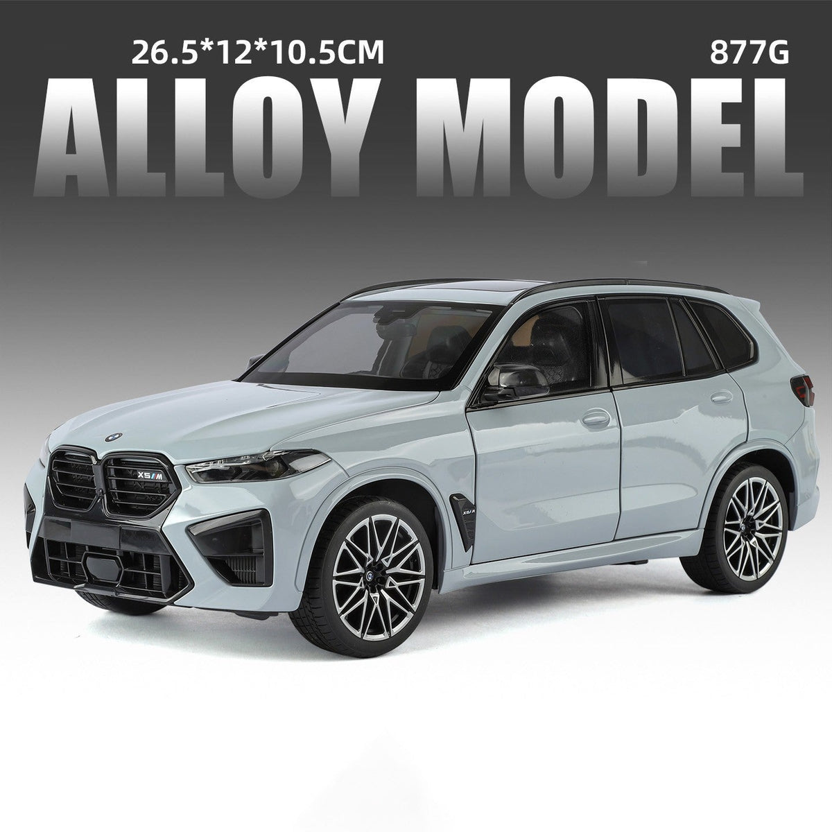 NEW 1:18 BMW X5M X5 F95 SUV Alloy Car Diecasts & Toy Vehicles Car Model Miniature Scale Model Car For Children