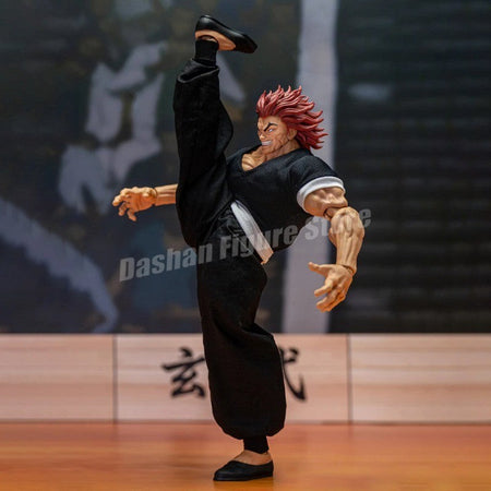 ST Baki Hanma Son Of Ogre Action Figure Hanma Yuujiro Figurine Ko Fighting PVC Collection Anime Yujiro Figures Model Toys Gifts