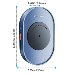 Virtual Mouse Mover Anti-sleep Automatic Movement To Prevent Computer Lock Screen With ON/OFF Switch Undetectable Mouse Jiggler