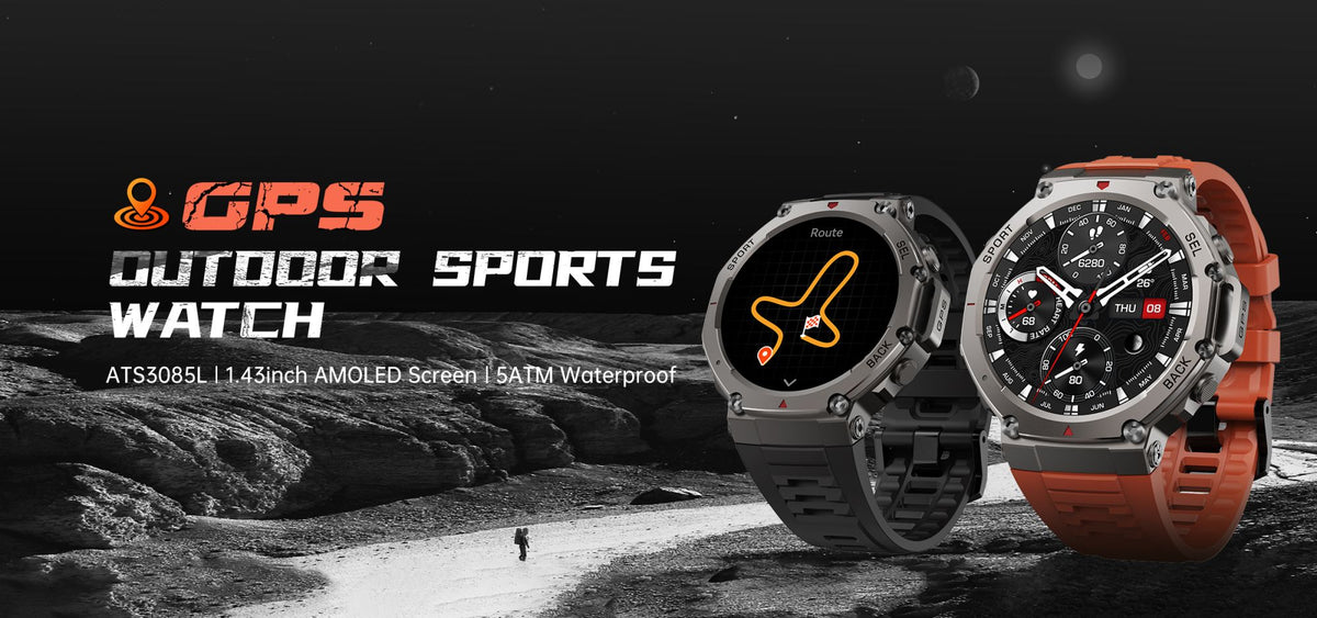 2025 Original T-Rex 3 Ultra Military GPS Smartwatch Built-in GNSS Compass Altimeter 10ATM Waterproof Sports Smartwatch Men Women