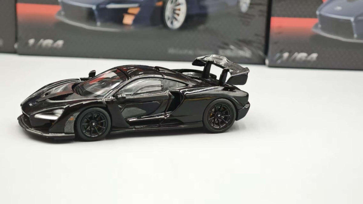 New In Stock Masdi 1:64 Mclaren Senna 1110 Special Edition Alloy Miniature Static Car Model Customized Boy Toys Gifts Collection