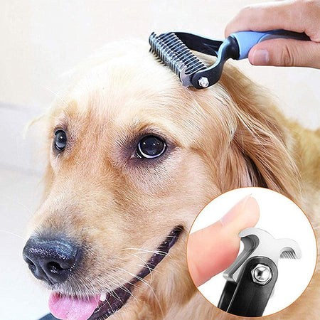Dog Brush Pet Hair Remover Professional Pet Shedding Brush for Dogs Cats Pet Fur Knot Cutter Cat Comb Brushes Dog Accessories