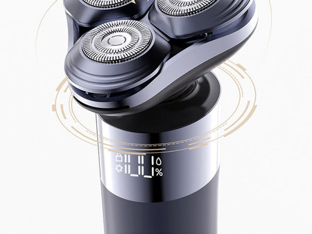 Mijia Electric Shaver S302 LED Digital Display IPX7 Waterproof 800mAh Tpye-C Rechargeable Razor Shaver for Men