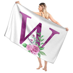 Bathroom Bath towel for adults sauna Large beach towel Gym towel Large hotel woman shower quick drying microfiber simple letter