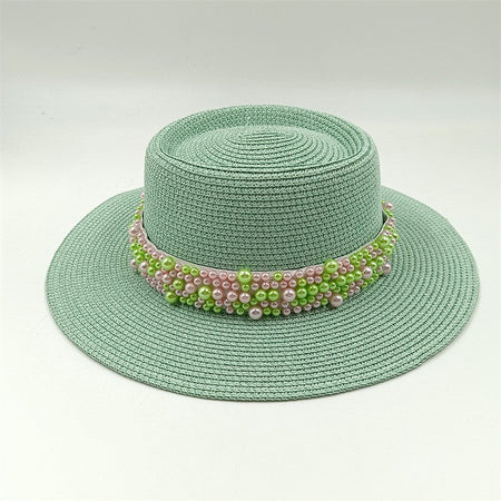 Bucket hat letters summer ladies bucket hat sun hat ladies straw hat fedora hat European men and women hat letters