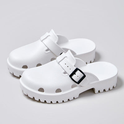 Kidmi New Women's Sandals Platform Beach Sandals EVA Flat Sandals Casual Women Shoes Summer Soft Sandals Outdoor Fashion Sandals
