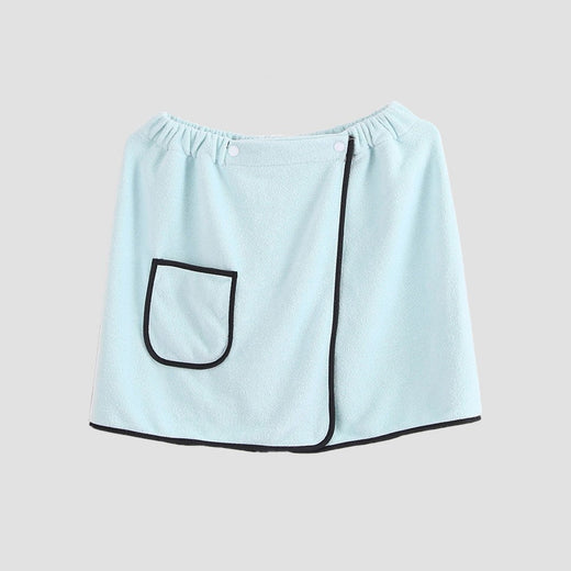 Men's Bath Skirt Hotel Household Simple Fine Fiber Adjustable Bath Towel Size Is Suitable For Men Weighing Less Than 90 KG Wear