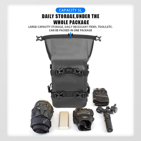 For BMW R1200GS R1250GS ADV For HONDA NC750X CB500X Motorcycle Frame Crash Bars Waterproof Bag Bumper Repair Tool Placement Bag