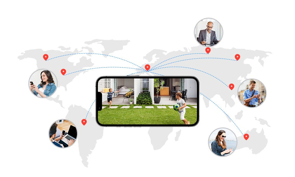 H.View 5Mp 8Mp 4K Ip Camera Poe Ai Face Detection  Cctv Security Cameras H.265 Outdoor Audio Video Surveillance onvif xmeye