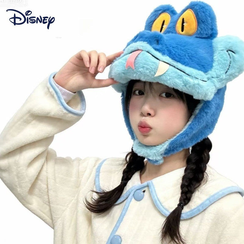 Disney Zootopia 2 Kawaigari Snake Plush Hat Cartoon Anime Cute Hat U-shaped Pillow Winter Warm Office Nap Gift for Girls