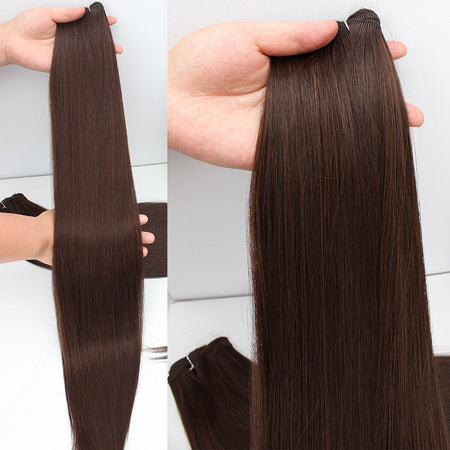 Russia Straight Hair Weave Bundles 65cm 200G Fiber Synthetic Hair Extensions Bio Protein Heat Resistant Ponytail Cosplay Hair