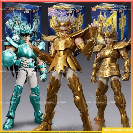 In Stock Original Saint Seiya Saint Seiya Stars Edition Capricorn Cancer Draco Toy Collection Gift Action Figure