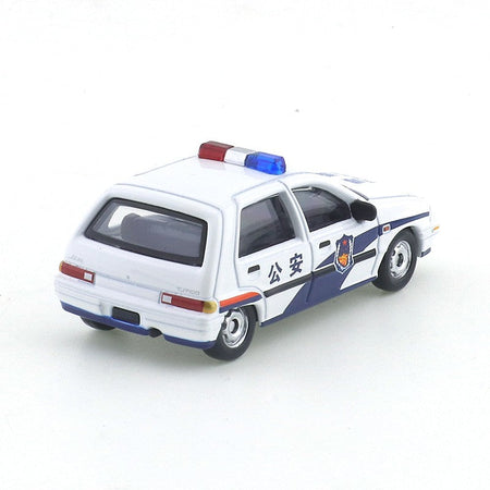 XCARTOYS 1/64 Y58-08  Santana Sedan, Police Car, Miniature Model, Alloy Car Model, Toy Car, Public Security