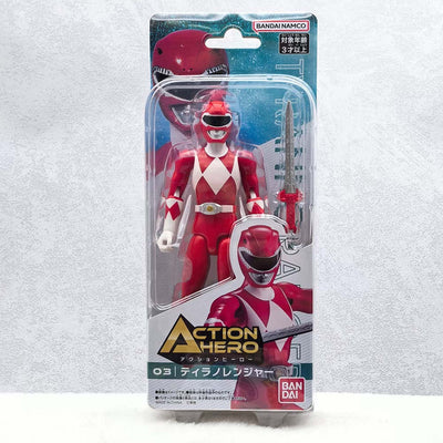 In Stock Original Bandai Action Hero Super Sentai Power Rangers Red Rangers Collection Collection Action Figures Model Toys Gift