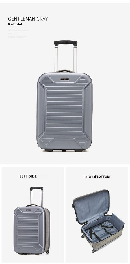 New Folding Luggage Multifunctional Design20Inch Boarding Business Password Suitcase