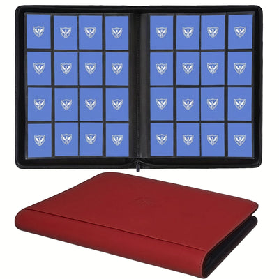 Trading Card Binder, Premium Card Binder, 1024-Pocket Trading Card Binder, Premium 16-Pocket Card Holder Folder, Side-Loading Card Album Suitable for Yu-Gi-Oh!, Magic: the Gathering, Trading Cards, Sports, Compatible with Tcg/Mtg, Card Storage