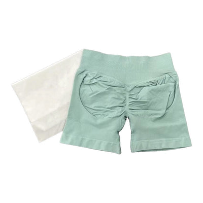 D-logo Impact Shorts Seamless Scrunch Bum Workout Gym Shorts Low Ribbed Waist Band Yoga Short Booty Hight Stretch Running shorts