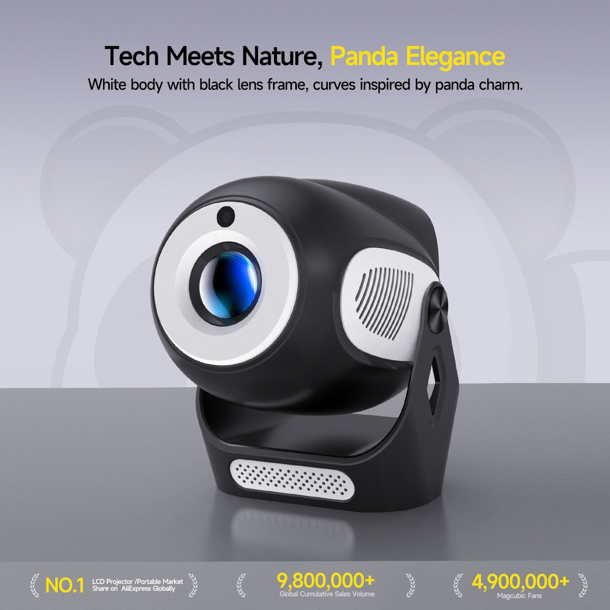 Magcubic HY300 X Projector Electric Focus 4K HD 300ANSI Allwinner H713 90° Flexible BT5.0 Home Cinema Outdoor portable Projector