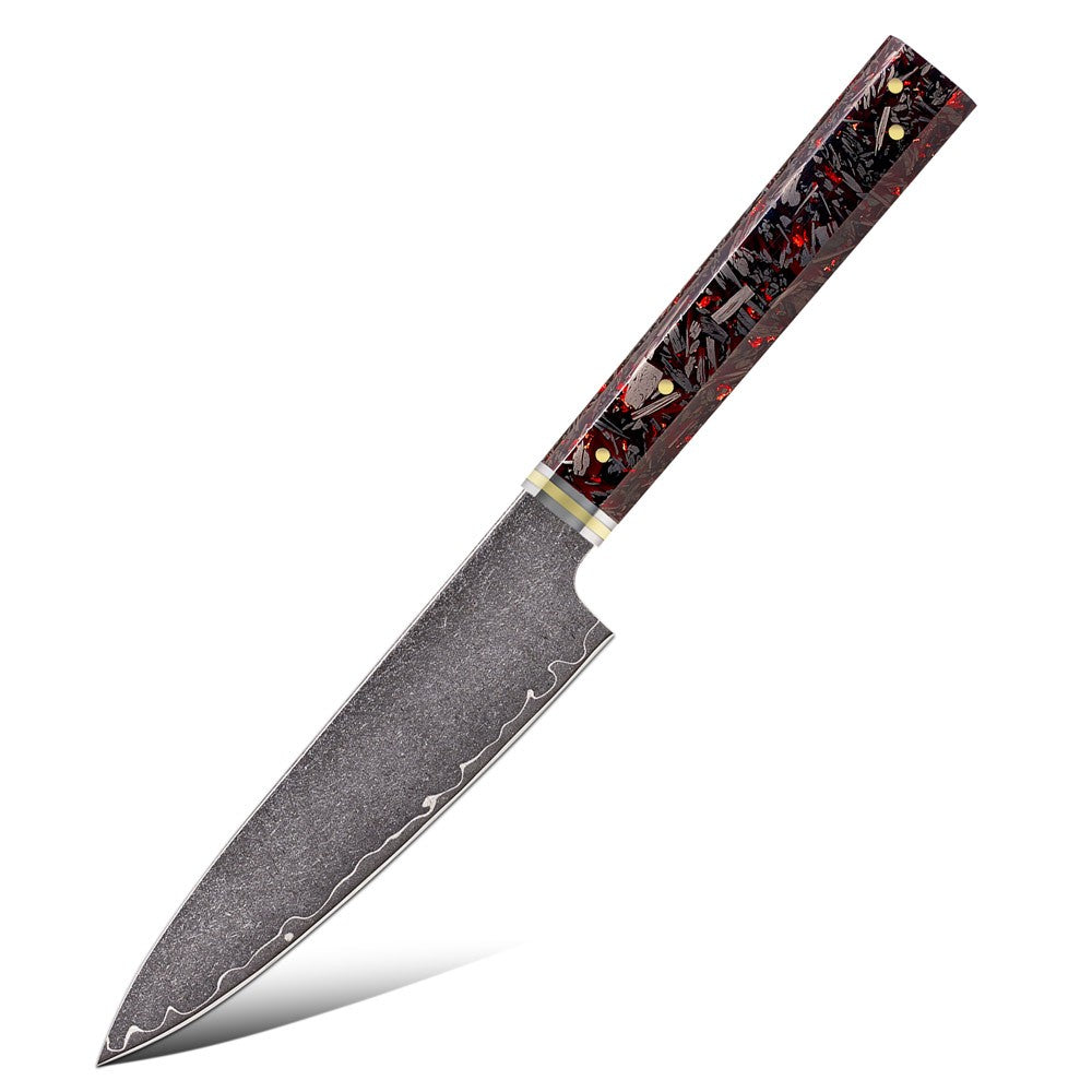 Kitchen Knife Set 1-6PC Damascus 3-layer cladding Steel knives Kitchen Accessories Professional Chef knives Cooking Tools