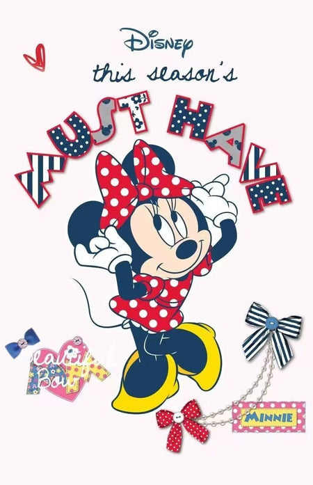 Autumn Baby Girl Boy Clothes Set Children Disney Mickey Printing Sweatshirt Top and Pants Bottom 2 Pcs Suit Cotton Tracksuit