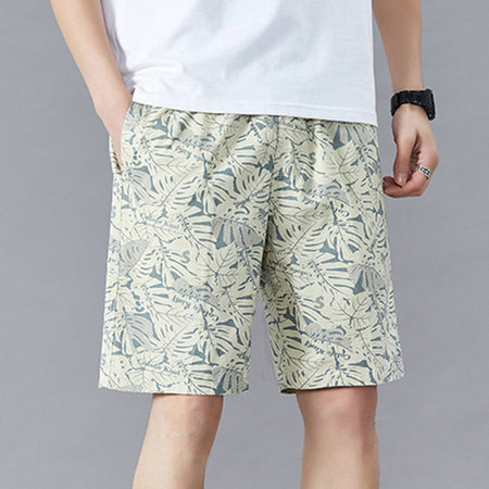 Men's Sweatpants Baggy Comfortable Shorts Male Casual Travel Outdoor Sports Bermuda Shorts Elastic Waist Y2K Print Half Pants