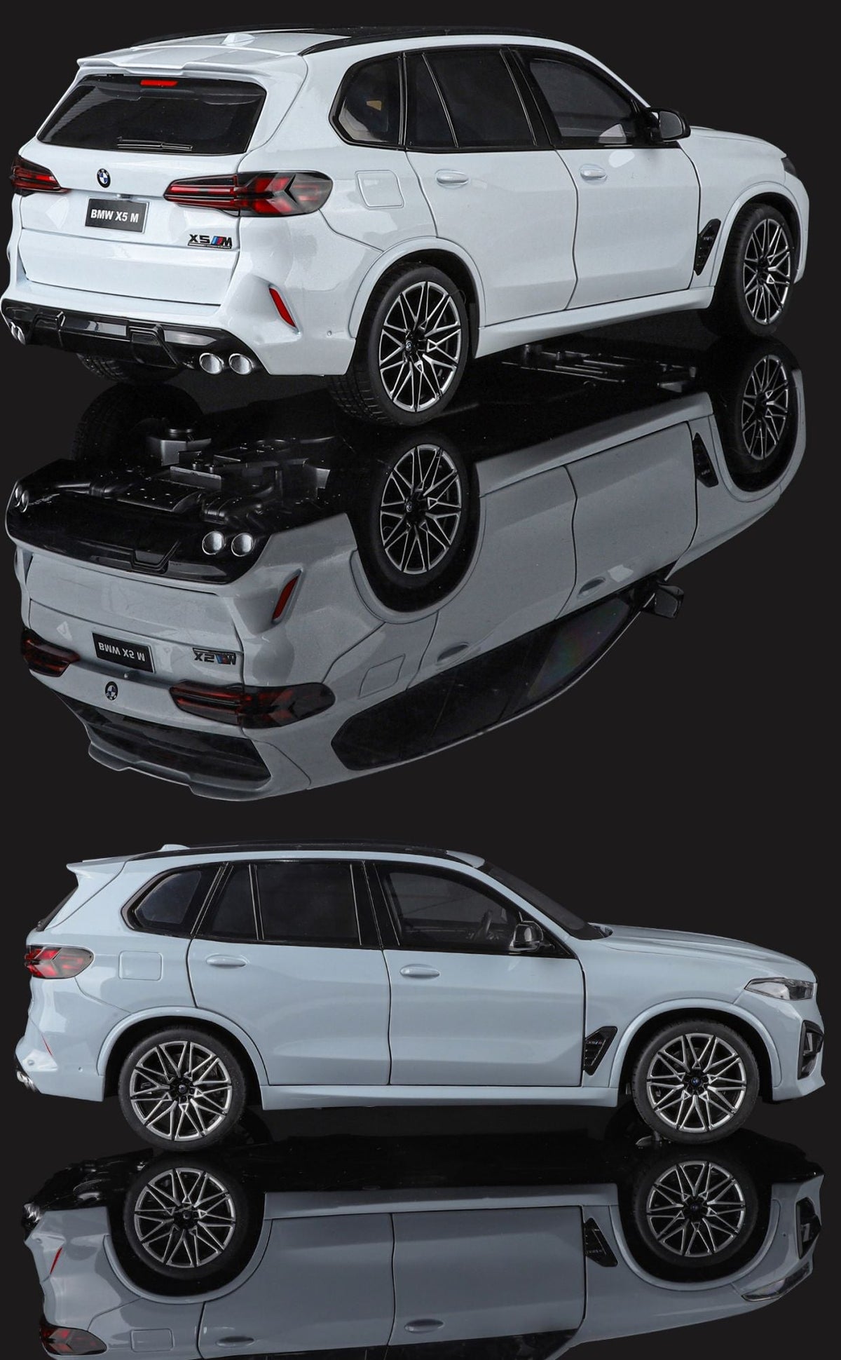 NEW 1:18 BMW X5M X5 F95 SUV Alloy Car Diecasts & Toy Vehicles Car Model Miniature Scale Model Car For Children