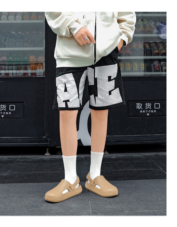 2025 New Casual EVA Sandal Men'S Non-Slip Flip-Flop Mule Design Comfortable Breathable Slip-On Lazy Shoes Adults Home Slippers