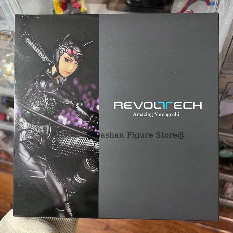 Amazing Yamaguchi Catwoman Selina Kyle Action Figure Kaiyodo Revoltech Figures Collection 15cm Comic The Cat Woman Model Toys