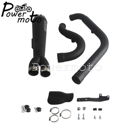Motorbike Exhaust Pipes Exhaust Baffle Muffler For Harley M8 Softail Low Rider S T Fat Street Bob Standard Slim Deluxe 2018-2025