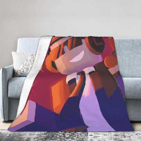 Forsaken Chance Profile Picture Blanket Quality Soft  Throw Blanket Autumn Girls Boys Outdoor Street Trend Bedspread