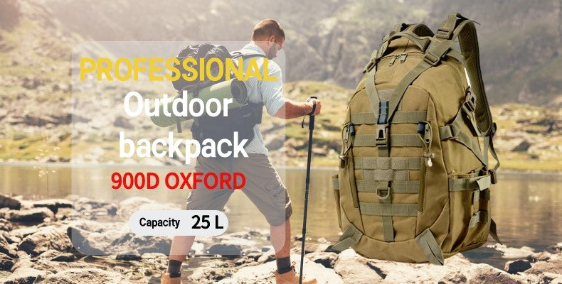 30L 900D Nylon Waterproof Backpack Outdoor Military Rucksacks Tactical Sports Camping Hiking Trekking Fishing Hunting Bag