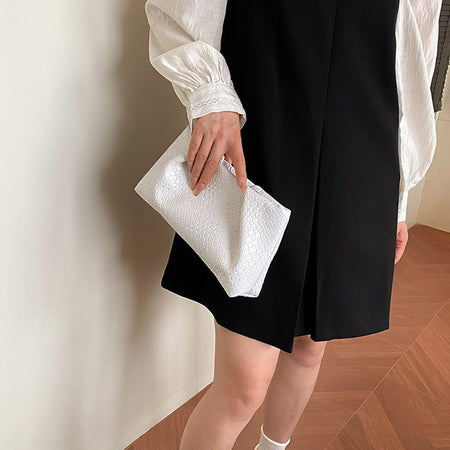 Fashion Multifunctional Women Clutch Bag Embossed Pattern Large Capacity Evening Phone Pocket Luxury Coin Purse Handbag Women