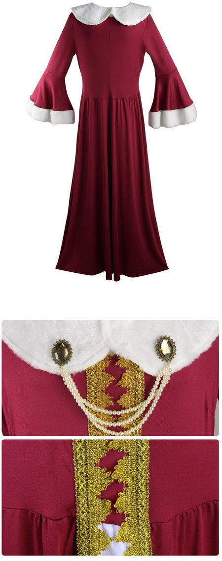 Queen and King Costume for Men Women - Men's Royal King Costume for Halloween Costumes - Women's Royal Queen Costume Full Set