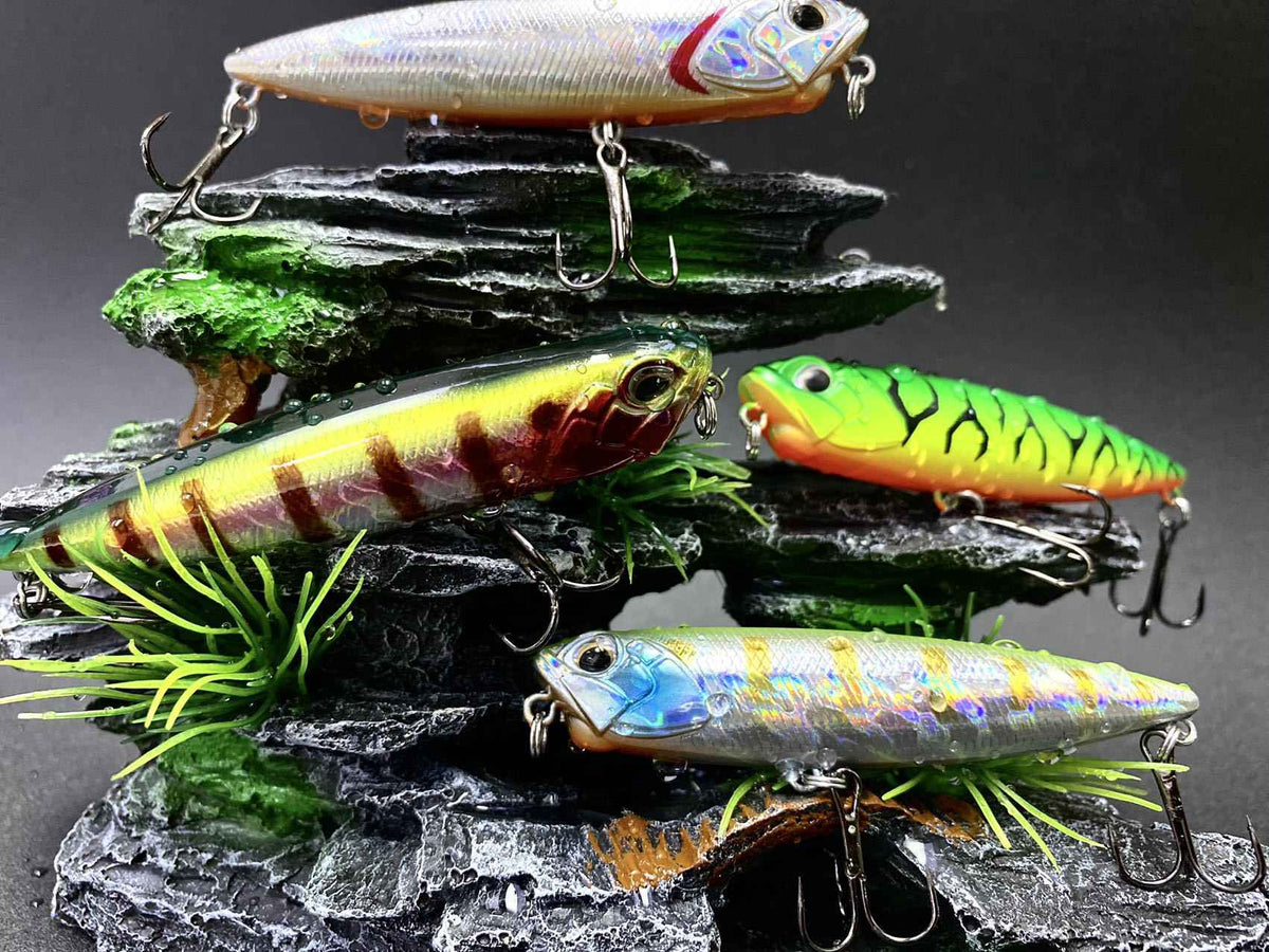 85mm 11g Floating Pencil Fishing Lure Topwater Walking the Dogs Freshwater Swimbait Wobbler for Pike Bass Artificial Hard Baits