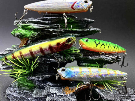 85mm 11g Floating Pencil Fishing Lure Topwater Walking the Dogs Freshwater Swimbait Wobbler for Pike Bass Artificial Hard Baits