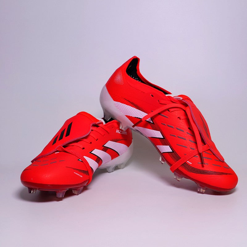 M-2502 Pro Mens Soccer Shoes Training Non-Slip Turf Soccer Cleats TF/FG Football Sneakers Chuteira Campo for Man 35-45