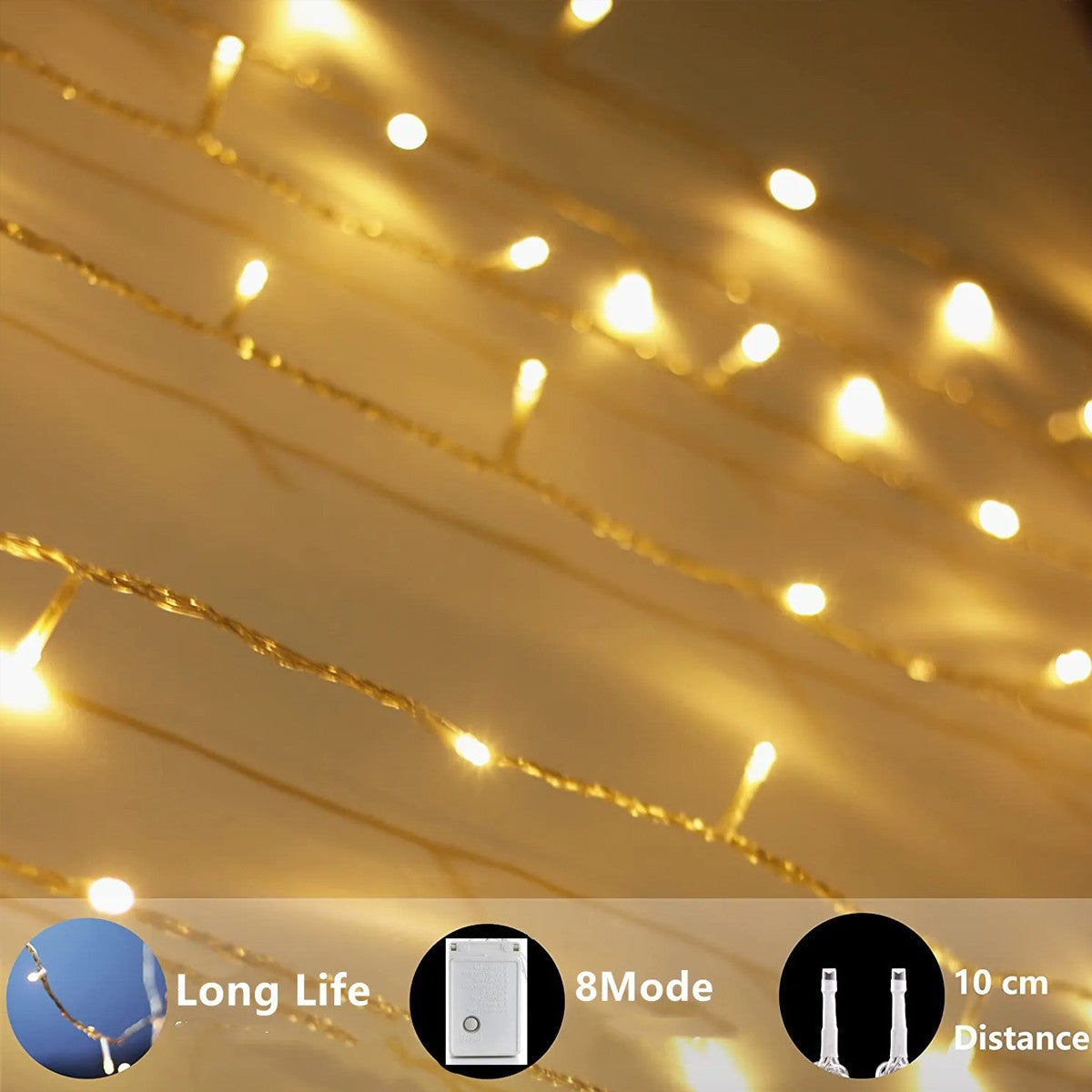 LED Christmas Lights 5/10/20M 220V Waterproof Fairy Lights Outdoor Garden Tree Home Halloween Party Holiday Decoration Lighting