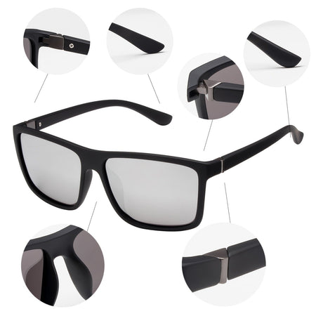 New Polarized Driving Brand Designer Sunglasses Luxury Men Aviation Square Sun Glasses Women Vintage Retro Glasses Shades