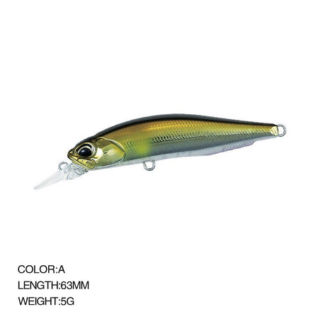 77mm 63mm Minnow Fishing Lure Wobbler Rozante 77SP Long Cast Hover Swaying Lure Jerkbait Artificial Bait Culter Alburnus Bait