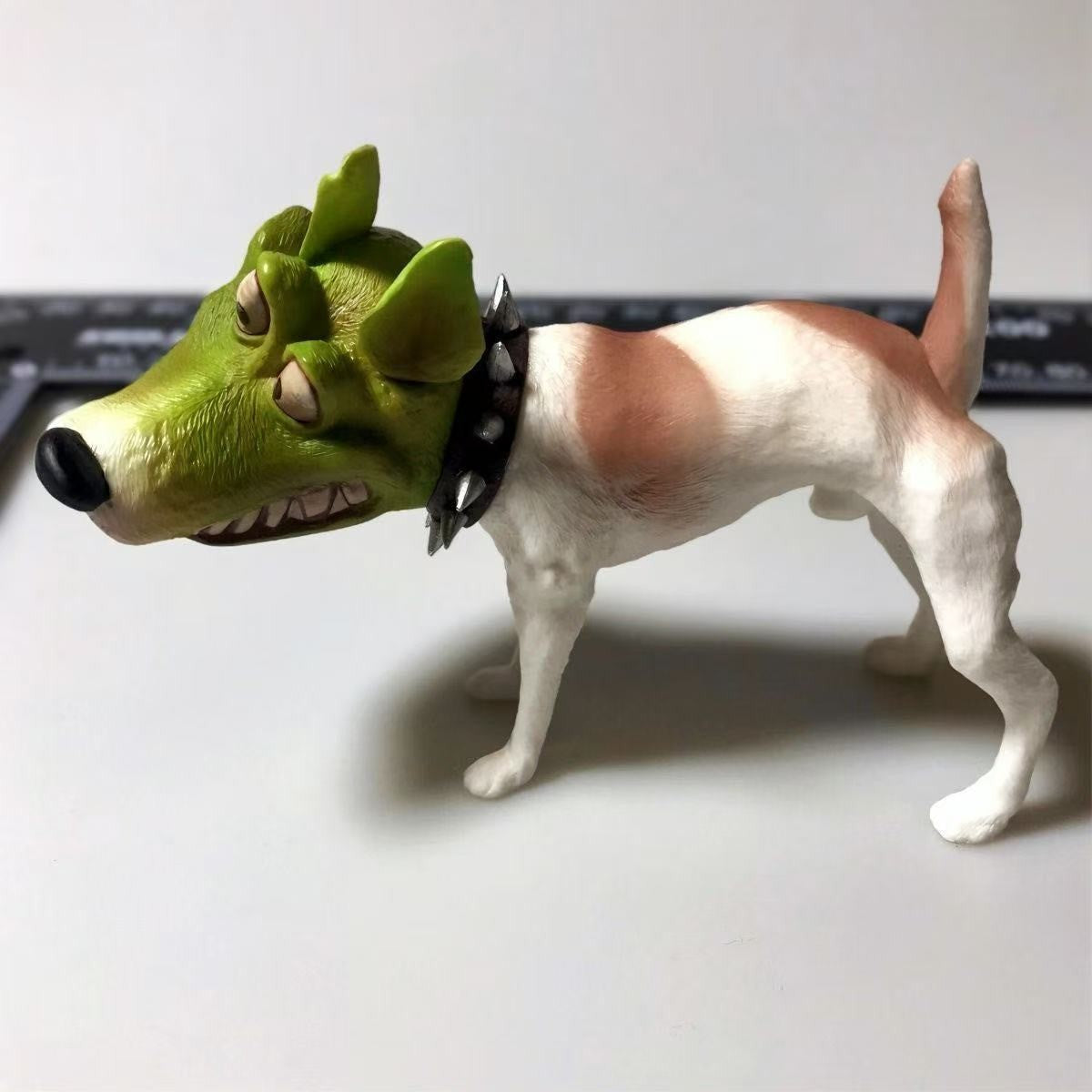 7cm The Mask Dog Action Figures Statue Anime Figure The Mask Model Figurine Desktop Decor Ornaments Holiday Children Gifts Toys