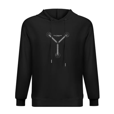Flux Capacitor (White) Hoodie men's sweat-shirt set aesthetic clothing autumn jacket men men's autumn clothes graphic hoodies