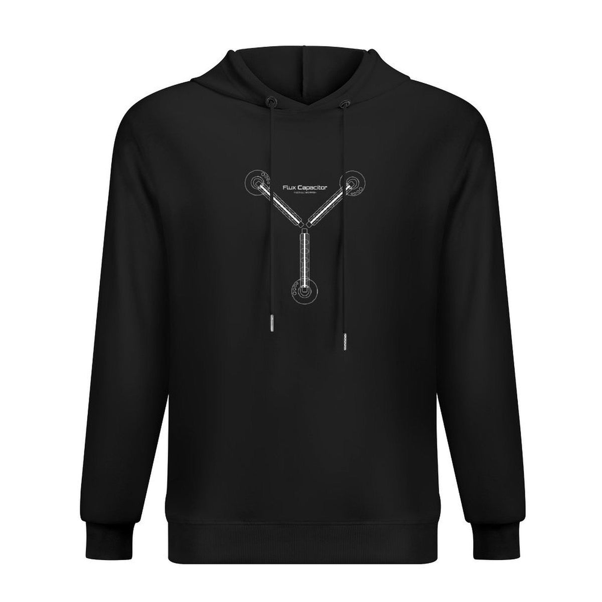 Flux Capacitor (White) Hoodie men's sweat-shirt set aesthetic clothing autumn jacket men men's autumn clothes graphic hoodies